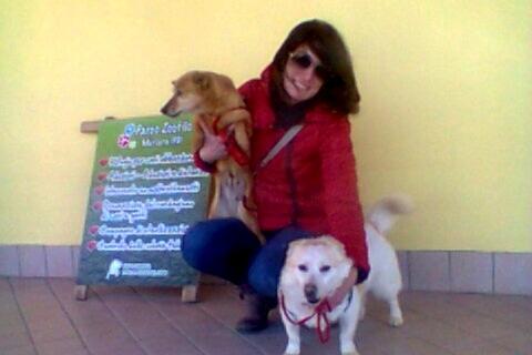 Laura con Betty e Dora